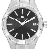 Maurice Lacroix Dameur AI1106-SS002-350-1 Aikon Sort/Stål Ø35 mm