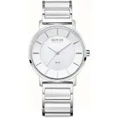 Bering Dameur 19535-754 Solar Hvid/Keramik Ø35 mm