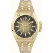 Philipp Plein Herreur PWPMA0324 Plein Extreme Grå/Gul guldtonet