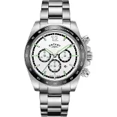 Rotary Herreur GB05440/02 Henley Sølvfarvet/Stål Ø41 mm