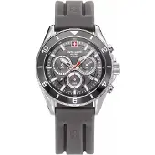 Swiss Alpine Military Herreur 7034.9832 Sierra Grå/Gummi Ø43 mm