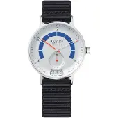 Nomos Glashütte Herreur N-1303 Autobahn Hvid/Tekstil Ø41 mm