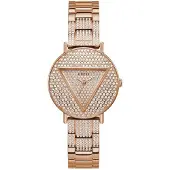 GUESS Dameur GW0512L3 Iconic Rosa guldfarvet/Rosaguldtonet stål Ø36