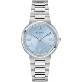 Bulova Dameur 96L336 Classic Blå/Stål Ø32 mm