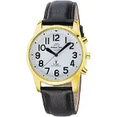 Master Time Herreur MTGA-10940-12L Talking Hvid/Læder Ø43 mm
