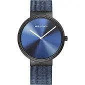 Bering Herreur 19039-327 Classic Blå/Stål Ø39 mm