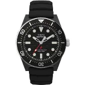 Timex Herreur TW2Y02200 Deepwater Sort/Gummi Ø43 mm