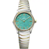 Ebel Dameur 1216599 Classic Turkis/18 karat guld Ø29 mm