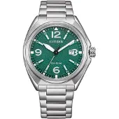 Citizen Herreur AW1571-76X Military Grøn/Stål Ø40 mm