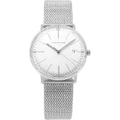 Junghans Dameur 47/4250.46 Max Bill Sølvfarvet/Stål Ø32 mm