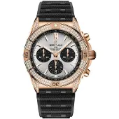 Breitling Herreur RB0134721G1S2 Chronomat B01 42 Sølvfarvet/Gummi