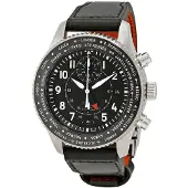 IWC Herreur IW395001 Pilots Sort/Læder Ø46 mm