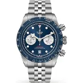 Tudor Herreur M79360B-0002 Black Bay Chrono Blå/Stål Ø41 mm