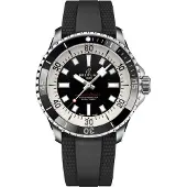Breitling Herreur A17378211B1S1 Superocean Automatic 46 Sort/Gummi