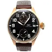IWC Herreur IW515204 Big Pilot Brun/Læder Ø46 mm