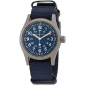 Hamilton Herreur H69439940 Khaki Field Blå/Tekstil Ø38 mm