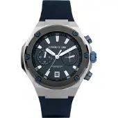 Cerrutti 1881 Herreur CIWGO2206107 Blå/Gummi Ø44 mm