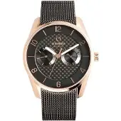 Obaku Herreur V171GMVBMB Flint Sort/Stål Ø41 mm