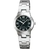 Casio Dameur LTP-1241D-1ADF Classic Sort/Stål Ø25 mm