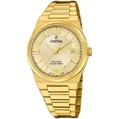Festina Herreur F20038-2 Guld/Gul guldtonet stål Ø40 mm