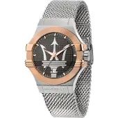 Maserati Herreur R8853108007 Potenza Sort/Stål Ø42 mm