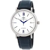 IWC Herreur IW356527 Portofino Hvid/Læder Ø40 mm