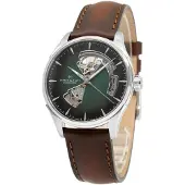Hamilton Herreur H32675560 Jazzmaster Grøn/Læder Ø40 mm
