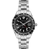 Versace Herreur V11100017 Hellenyium Sort/Stål Ø42 mm