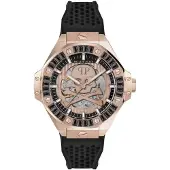 Philipp Plein Herreur PWPFA0324 The Skeleton Rosa guldfarvet/Gummi