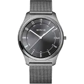 Bering Herreur 18340-377 Ultra Slim Grå/Stål Ø40 mm