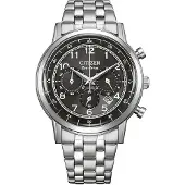 Citizen Herreur CA4630-53E Chrono Sort/Stål Ø42 mm