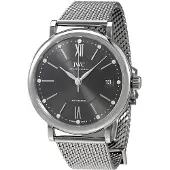 IWC Dameur IW458110 Portofino Grå/Stål Ø37 mm