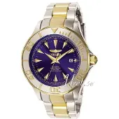 Invicta Herreur 7038 Pro Diver Blå/Gul guldtonet stål Ø47 mm