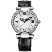 Chopard Dameur 388532-3003 Imperiale Sølvfarvet/Læder Ø36 mm