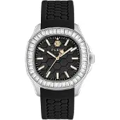 Philipp Plein Dameur PWTAA0824 Spectre Sort/Gummi Ø37 mm