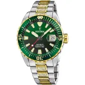 Festina Herreur F20706-2 The Original Flerfarvet/Gul guldtonet stål