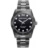 Mark Maddox Herreur HM0136-57 Mission Sort/Stål Ø42 mm