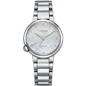 Citizen Dameur EM0910-80D Elegance Hvid/Stål Ø30 mm