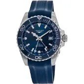 Longines Herreur L3.890.4.96.9 Hydroconquest Blå/Gummi Ø43 mm