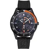 Nautica Herreur NAPSPVC01 N83 Sort/Gummi Ø43 mm