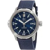 IWC Herreur IW328801 Aquatimer Blå/Gummi Ø42 mm