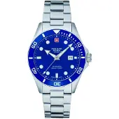 Swiss Alpine Military Herreur 7095.2135 Deep Sea Diver Blå/Stål