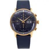 Junghans Herreur 27/7024.02 Meister Blå/Læder Ø40.7 mm