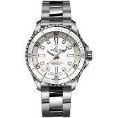 Breitling Dameur A17377211A1A1 Superocean Automatic 36 Hvid/Stål
