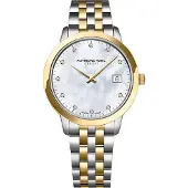 Raymond Weil Dameur 5385-STP-97081 Toccata Hvid/Gul guldtonet stål