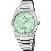 Festina Dameur F20035-3 Swiss Made Grøn/Stål Ø35 mm