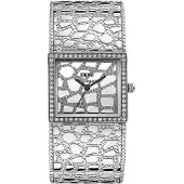 GUESS Dameur W0223L1 Croco Sølvfarvet/Stål