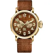 Zenith Herreur 30.2430.4069-78.C811 Pilot Brun/Gummi Ø45 mm