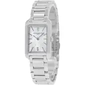 Baume & Mercier Dameur M0A10474 Hampton Hvid/Stål 35x22 mm