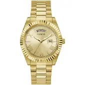 GUESS Herreur GW0265G2 Connoisseur Guld/Gul guldtonet stål Ø42 mm